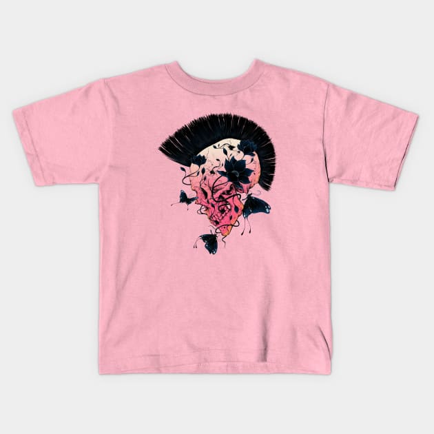 Pink is punk Kids T-Shirt by flintsky